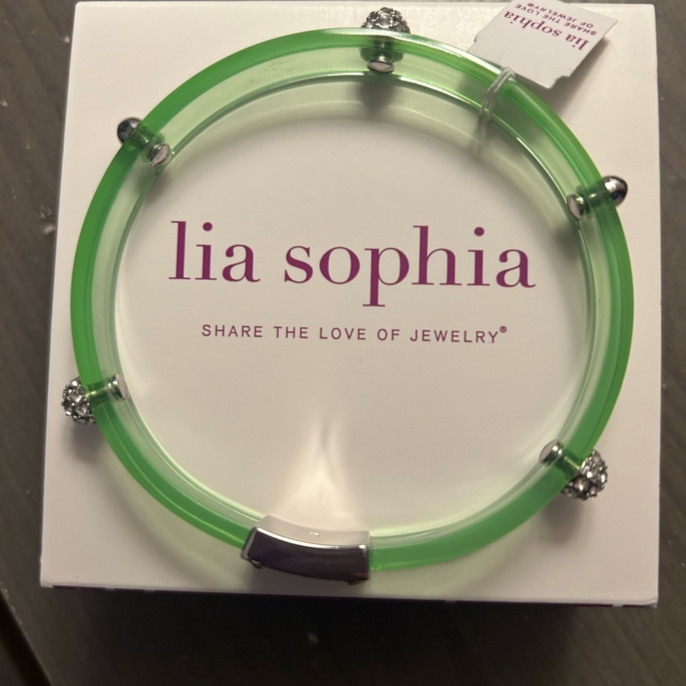 Lia Sophia Glazed Bracelet - Style 14057-05 (Pistachio)